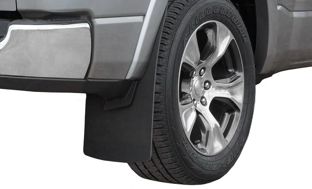 E001004239 – ACCESS Mud Flap, Direct-Fit 23 Inch Length x 12 Inch Width Set of 2 Without Logo Flat Black Composite Ru...
